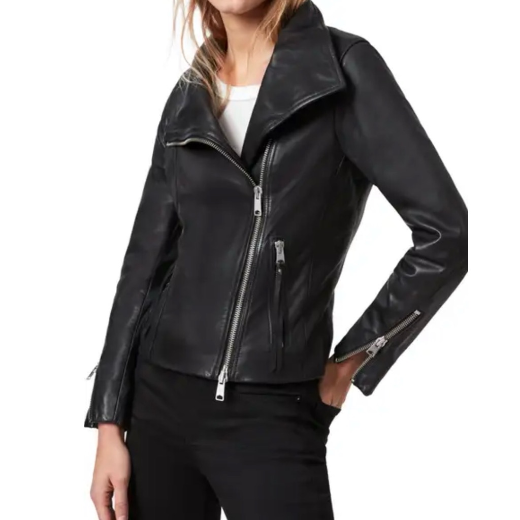 Allsaints Women’s Ellis Leather Biker Jacket